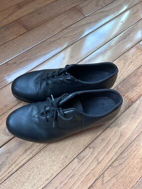 Block audio Jazz Tap leather tap shoes size 6